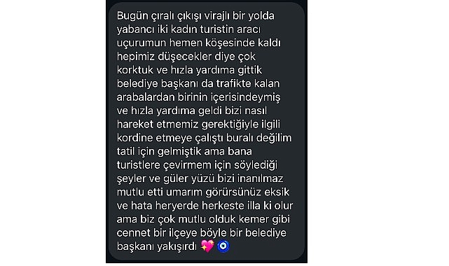 Başkan Topaloğlu’nun duyarlılığı takdir topladı Kemer Belediye Başkanı Necati Topaloğlu, Ulupınar Mahallesi’ne bağlı Çıralı Köyü