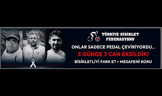Son bir hafta içerisinde meydana gelen trafik kazalarında üç bisikletlimizin