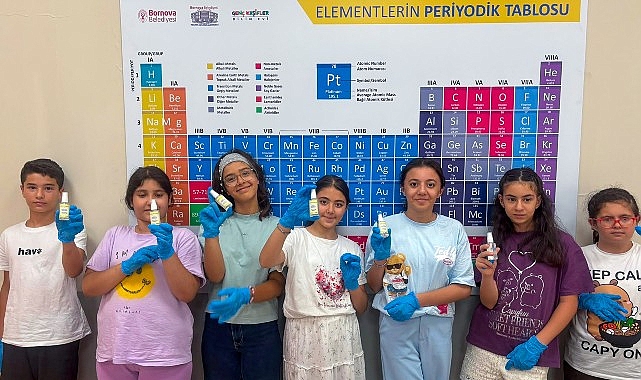Bornova’da bilim dolu Yaz Bornova Belediyesi, çocukların yaz tatilini hem eğlenceli hem de öğretici