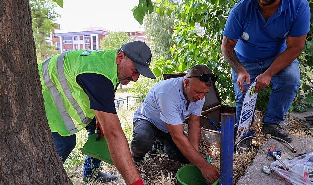 Buca Belediyesi’nden sokak hayvanlarına can suyu Aşırı sıcak hava kent genelinde etkisini sürdürürken Buca Belediyesi, sokak hayvanları
