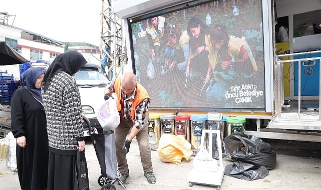 Canik Belediyesi’nden Aile Bütçesine Destek Canik Belediye Başkanı İbrahim Sandıkçı, sıfır atığa yönelik örnek projelerle