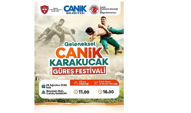 Canik Karakucak Güreş Festivali Başlıyor Canik Belediyesi'nin ilçede gerçekleştireceği Canik Karakucak Güreş Festivali'nde pehlivanlar er