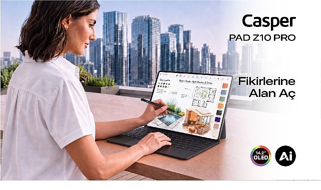 Casper PAD Z10 Pro: Tablet Kadar Mobil, Laptop Kadar Üretken Profesyonellerin uzun yıllardır yaşadığı “Toplantıya laptop mı götürsem, tablet mi?” ikilemini ortadan