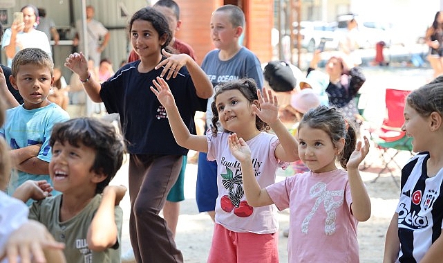 Çocuklar tatilin tadını eğlenceyle çıkardı Kocaeli Büyükşehir Belediyesi iştiraki Belde A.Ş.’nin yaz sezonu boyunca işlettiği