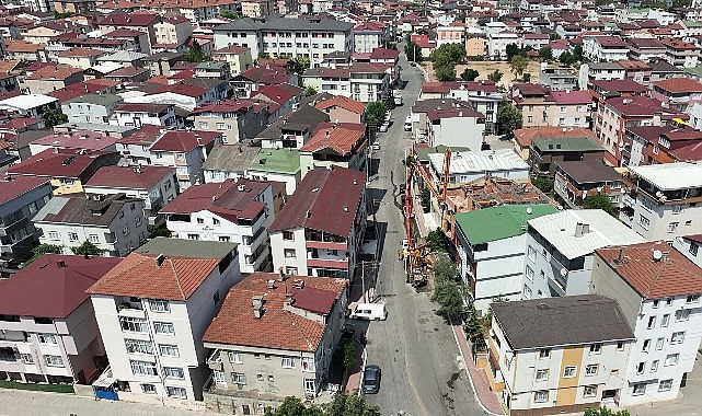 Darıca Mevlana Caddesi yeni yüzüne kavuştu Kocaeli Büyükşehir Belediyesi, Darıca Kazım Karabekir Mahallesi Mevlana Caddesi’ni altyapı