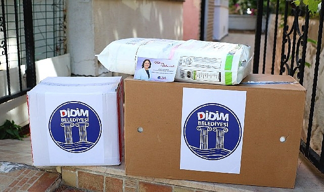 Didim Belediyesi dayanışmayı büyütüyor Didim Belediyesi, sosyal belediyecilik anlayışıyla yaşamın her döneminde halkın yanında