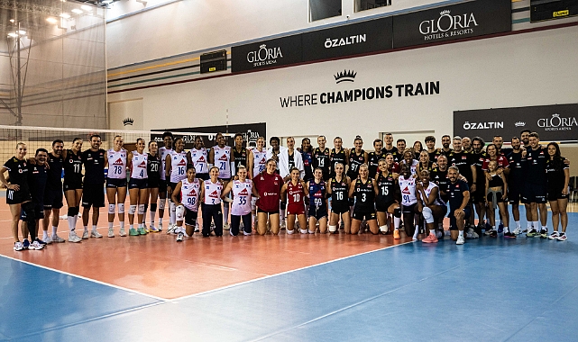 Filenin Sultanları’nın Kamp Tercihi Gloria Sports Arena Oldu A Milli Kadın Voleybol Takımı, 2026 CEV Kadınlar Avrupa Voleybol