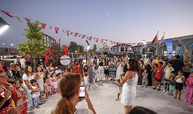 Çeşme Belediyesi tarafından Alaçatı’ya kazandırılan Hayriye ve Vehbi Özen Çocuk