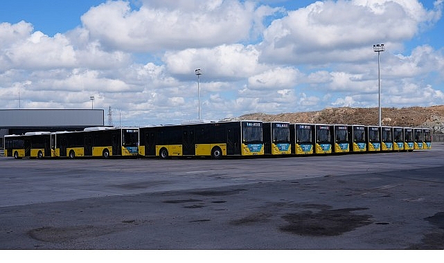 İBB, kentin toplu ulaşım filosunu güçlendirmek amacıyla 15 milyar TL