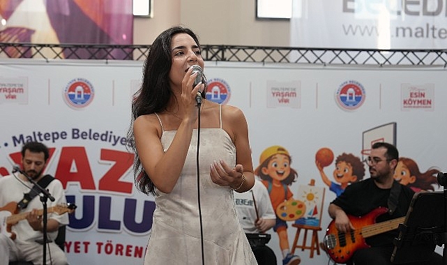 Maltepe Belediyesi Yaz Okulu coşkulu bir törenle sona erdi Maltepe Belediyesi tarafından çocukların yaz tatillerini spor, sanat ve sosyal