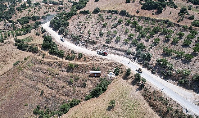 Manisa Büyükşehir Belediyesi, Kula ilçesinde Gökdere ve Söğütdere mahallelerini birbirine