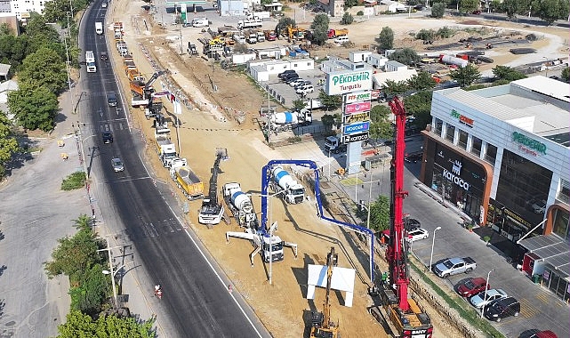 Manisa Büyükşehir Belediyesi, kentin ulaşım altyapısını güçlendirecek yatırımlarına bir yenisini