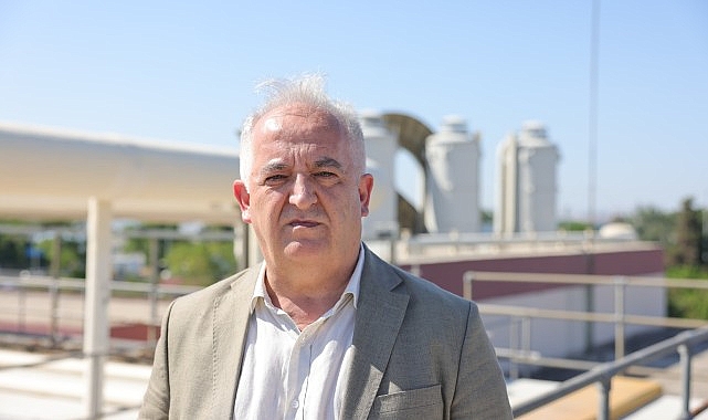 İSKİ Genel Müdür Yardımcısı Bülent Solmaz, Küçükçekmece Ön Arıtma Tesisi’nde