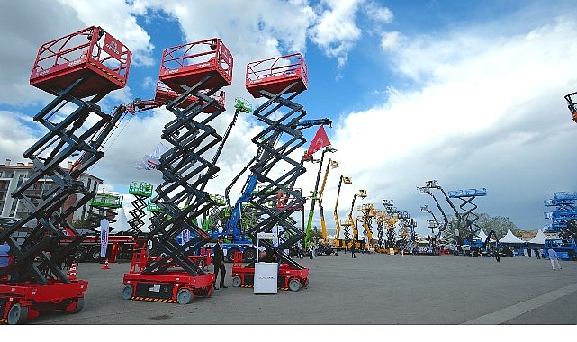 Türkiye'de makine ve ekipman kiralama pazarı 625 milyon avroluk büyüklüğe
