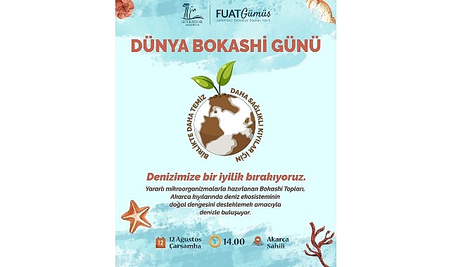 Seferihisar Belediyesi, Dünya Bokashi Günü kapsamında doğayı koruyan ve deniz