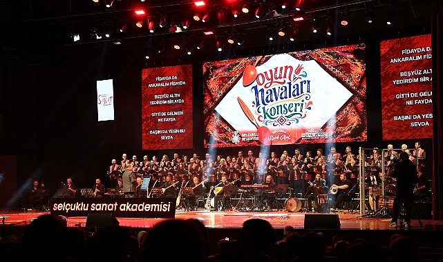 Selçuklu Belediyesi Sanat Akademisi’nden Oyun Havaları Konseri Selçuklu Belediyesi bünyesinde faaliyet gösteren Selçuklu Belediyesi Sanat Akademisi, düzenlediği kültür