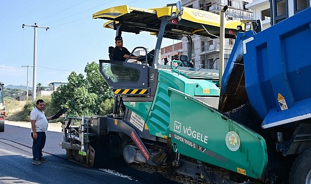 Turgutlu’nun Kırsal Mahallelerinde Ulaşım Konforu Artıyor Manisa Büyükşehir Belediyesi, kentin dört bir yanında sürdürdüğü yol hamlesine