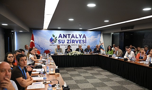 “Antalya Su Zirvesi” öncesinde su diyaloğu toplantıları yapıldı 9-20 Kasım tarihlerinde Antalya’da gerçekleştirilecek COP31 öncesinde Antalya Su Diyaloğu