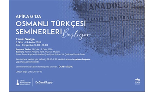 İzmir Büyükşehir Belediyesi Ahmet Piriştina Kent Arşivi ve Müzesi’nde (APİKAM),