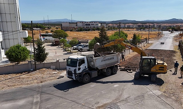 Ayvalık Belediyesi, kent içi ulaşımı rahatlatacak önemli bir projeyi daha