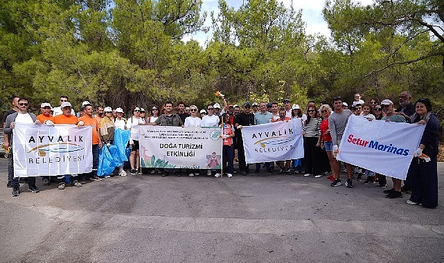 Dünya Temizlik Günü ve Uluslararası Kıyı Temizliği Günü kapsamında Ayvalık’ta