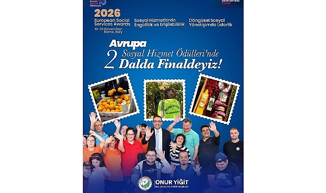 Balçova’dan Avrupa’ya İki Büyük Final Balçova Belediyesi, Avrupa Sosyal Hizmet Ödülleri’nde iki ayrı başarıyla adını