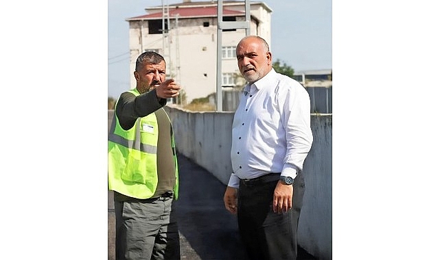 Başkan Sandıkçı: “Öz kaynaklarımızla yeni eserleri ilçemize kazandırıyoruz” Canik Belediye Başkanı İbrahim Sandıkçı, öz kaynaklarla yeni projeler ürettiklerini