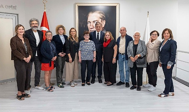 Başkan Tugay: Elimden ne geliyorsa yapmaya hazırım İzmir Büyükşehir Belediye Başkanı Dr. Cemil Tugay, Bremen-İzmir Kardeş Şehir