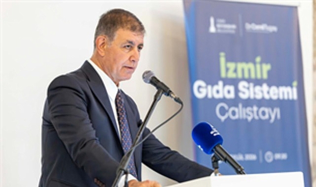 Başkan Tugay’dan İzmir’in gıda güvenliği hamlesi İzmir Büyükşehir Belediyesi’nin düzenlediği İzmir Gıda Sistemi Çalıştayı tüm paydaşların