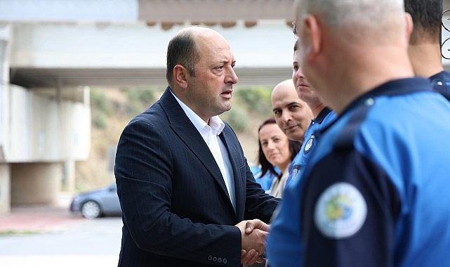 Zabıta Haftası dolayısıyla Belediye Başkanı Selçuk Yıldız, Zabıta Müdürlüğü çalışanlarıyla