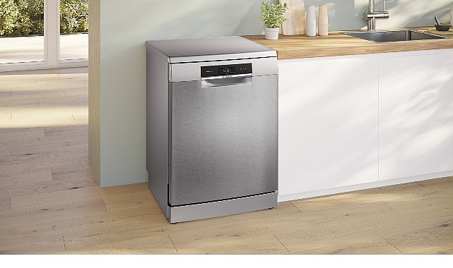 Bosch Power Control ile bulaşık makinelerinde yeni dönem: Tek yıkamada her bölgeye özel program! Kristal bardaklar veya çelik tencereler gibi farklı türdeki mutfak eşyalarını