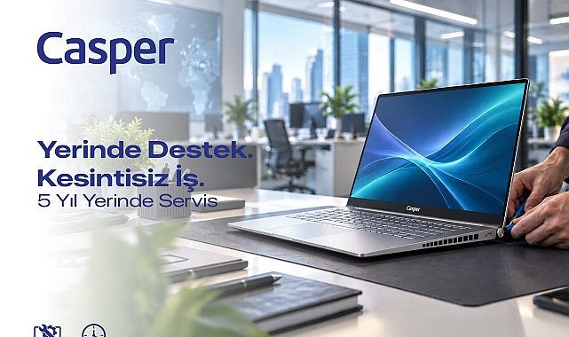 Casper’dan kurumsal müşterilere 5 yıla kadar yerinde servis desteği Casper, kurumsal müşterilerine sunduğu Yerinde Servis hizmetiyle uzaktan çözülemeyen ve