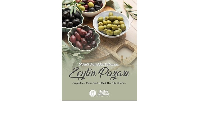 Didim Belediyesi tarafından, zeytin üreticilerinin emeklerini doğrudan tüketiciyle buluşturabilmelerine olanak