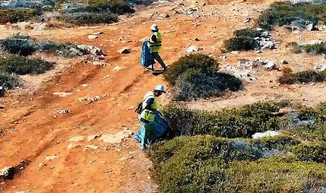 Didim Belediyesi, Dünya Temizlik Günü kapsamında Kulakçı Koyu’nda sahil temizliği gerçekleştirdi Didim Belediyesi, Dünya Temizlik Günü kapsamında Plogging in Didim grubu