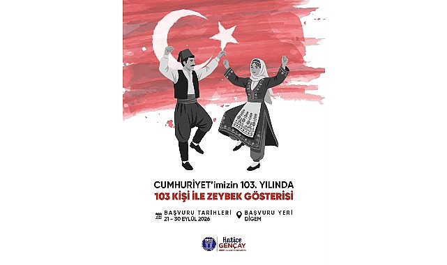 Didim Belediyesi’nden Cumhuriyet’in 103. Yılına Özel Zeybek Gösterisi Didim Belediyesi, Cumhuriyet’imizin 103. yıl dönümü kutlamaları kapsamında 103 kişilik