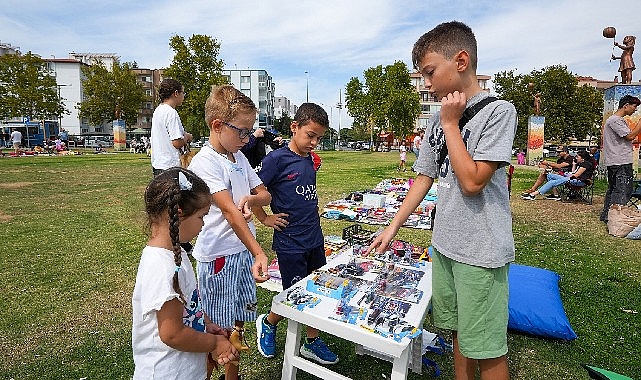 Gaziemirli çocukların eşyaları GOKİP’te yeniden hayat buldu Gaziemir Belediyesi’nin düzenlediği Giysi, Oyuncak, Kitap İkinci El Pazarı’nda (GOKİP)