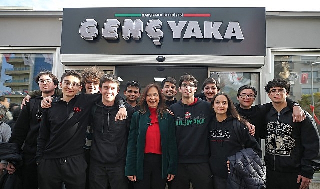 “Genç Yaka” gençleri bekliyor Karşıyaka Belediyesi'nin hizmete açtığı Genç Yaka Kafe ve Gençlik Merkezi,