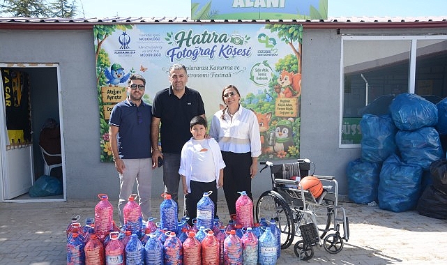 Geri Dönüşümden Dayanışmaya Kahramankazan Belediyesi İklim Değişikliği ve Sıfır Atık Müdürlüğü tarafından yürütülen