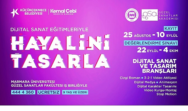 Küçükçekmece Belediyesi bünyesinde akademik sanat anlayışıyla hizmet veren ve yeni