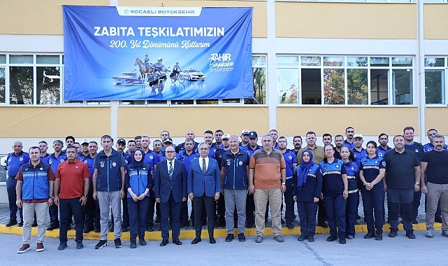Kocaeli Büyükşehir Belediyesi Genel Sekreteri Dr. Hayri Baraçlı, Zabıta Teşkilatı’nın