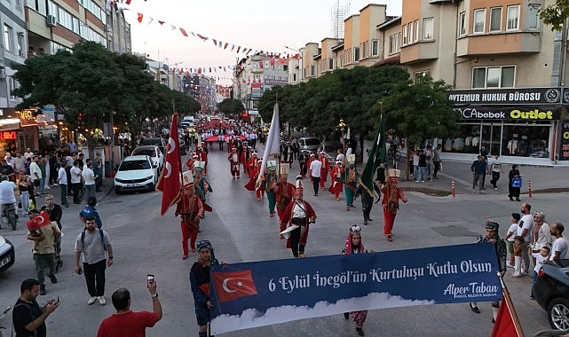 İnegöl’ün düşman işgalinden kurtuluşunun 104. yıl dönümü kutlamaları, görkemli bir