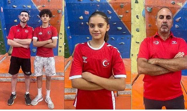 İnegöllü Sporcular Bu Hafta 2 Farklı Ülkede Türkiye’yi Temsil Edecek İnegöl Belediye Spor Kulübü spor tırmanış branşı sporcuları Beril Korkmaz,