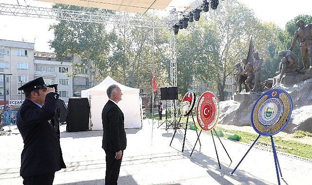 6 Eylül İnegöl’ün düşman işgalinden kurtuluşunun 104. yılı, Atatürk Anıtı’nda