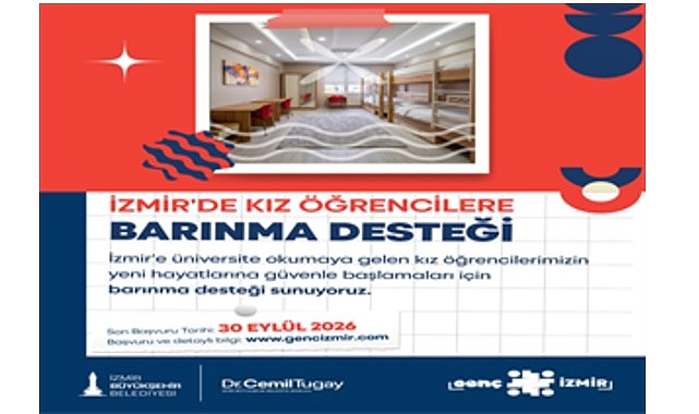 Üniversite eğitimi için İzmir’e gelen kız öğrencilerin güvenli ve uygun