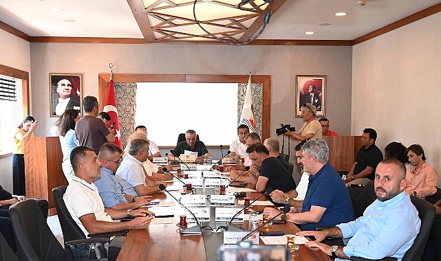 Kemer Belediyesi Eylül ayı meclis toplantısı, Kemer Belediye Başkanı Necati