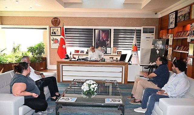 KETAV Başkanı Yorulmaz’dan Başkan Topaloğlu’na ziyaret Kemer Yöresi Tanıtım Vakfı (KETAV) Başkanı Volkan Yorulmaz, Kemer Belediye