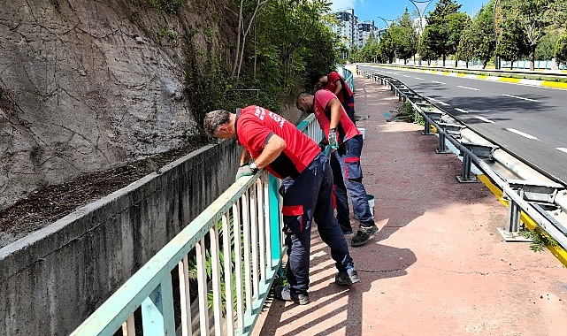 Kocaeli Büyükşehir Belediyesi, Gazanfer Bilge Bulvarı’nda (Santral Rampası) tamamladığı kapsamlı