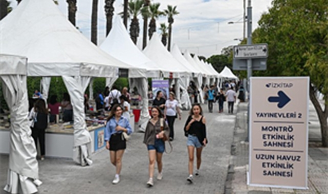 Kültürpark’ta İZKİTAP günleri İZKİTAP, sonbaharın kendine özgü atmosferinde bir kez daha İzmir’in kalbi