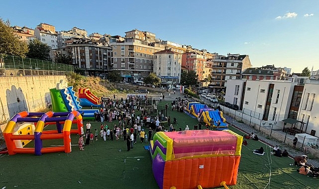 Maltepe Belediyesi, yaz boyunca çocukları mahallelerde düzenlediği oyun ve spor