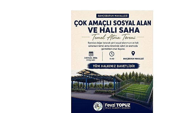 Milas Belediyesi’nden Bahçeburun’a Çok Amaçlı Sosyal Alan ve Halı Saha Milas Belediyesi tarafından ilçemizin farklı mahallelerine kazandırılan Çok Amaçlı Sosyal